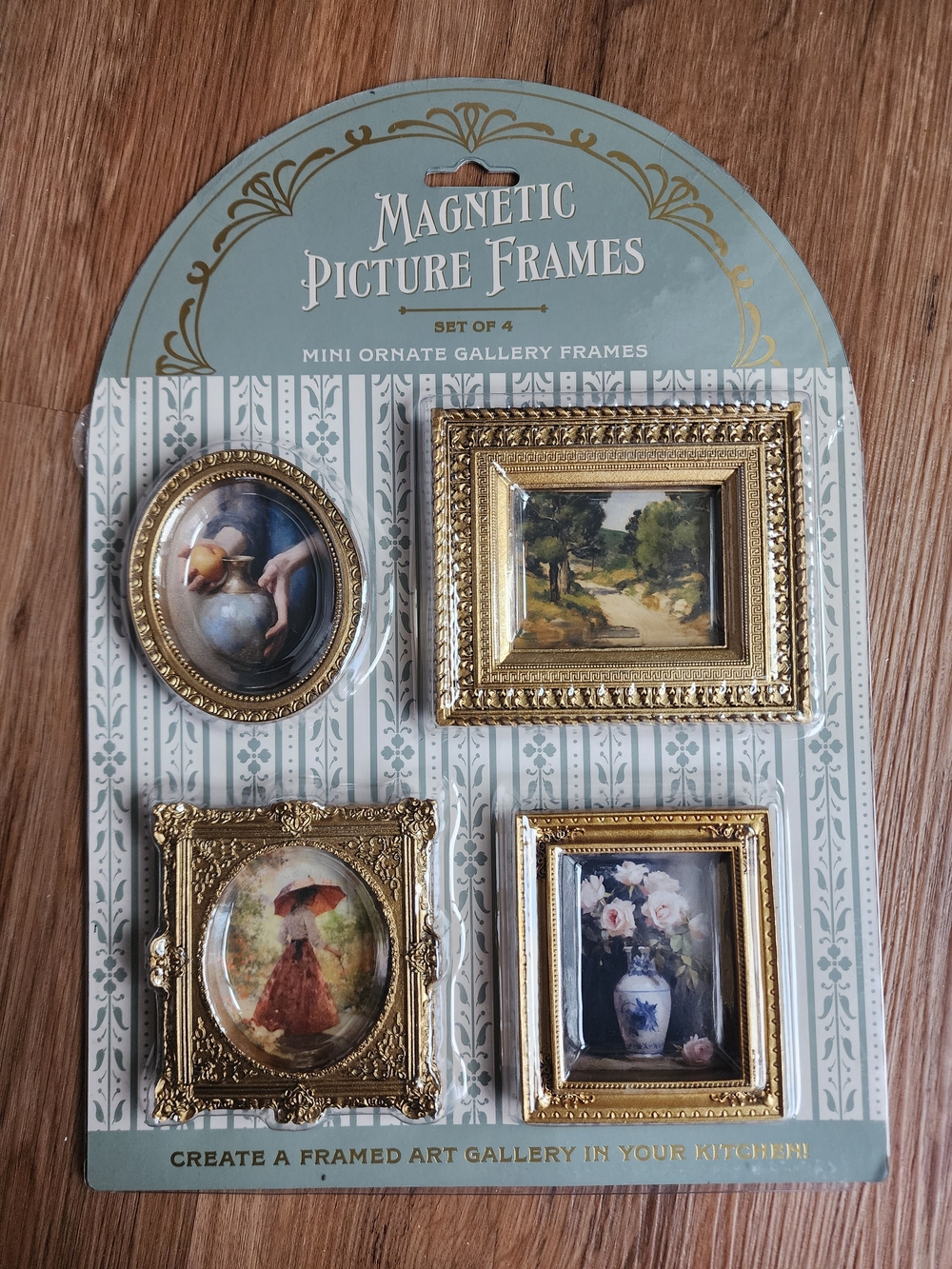 ✨ VIRAL MINI ORNATE PICTURE FRAME MAGNETS (SET OF 4) ✨